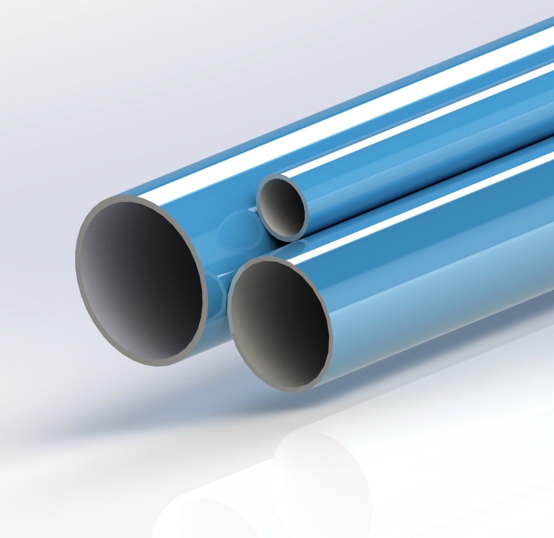 Aluminium pipes for compressed air system SENGA