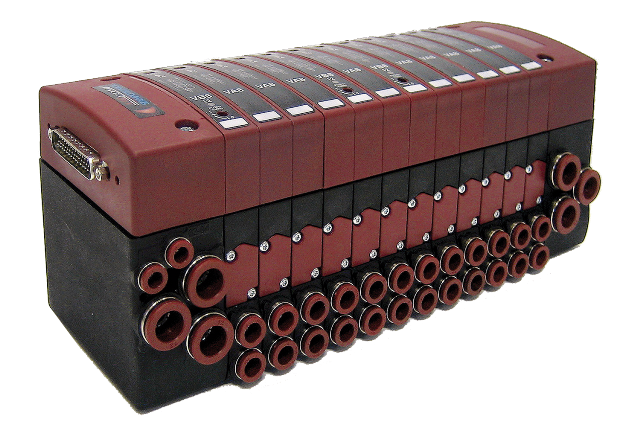Batterie d'électro-distributeurs pneumatiques MP160