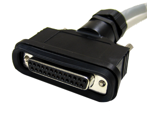 Câbles alimentation avec connecteur standard 25 PIN IP65 Accessoires pour îlots de distributeurs pneumatiques MP 160
