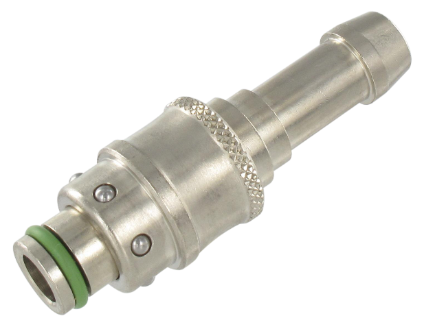 Coupleur moule injection plastique DN8 droit tuyau D3/8\" (9.52) 400 - Coupleurs/Raccords rapides pour moules d'injection plastique