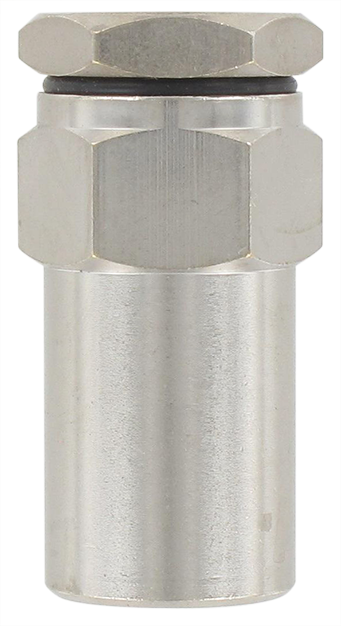 Silencer - F / F in-line filter, nickel-plated bronze filter 1/4