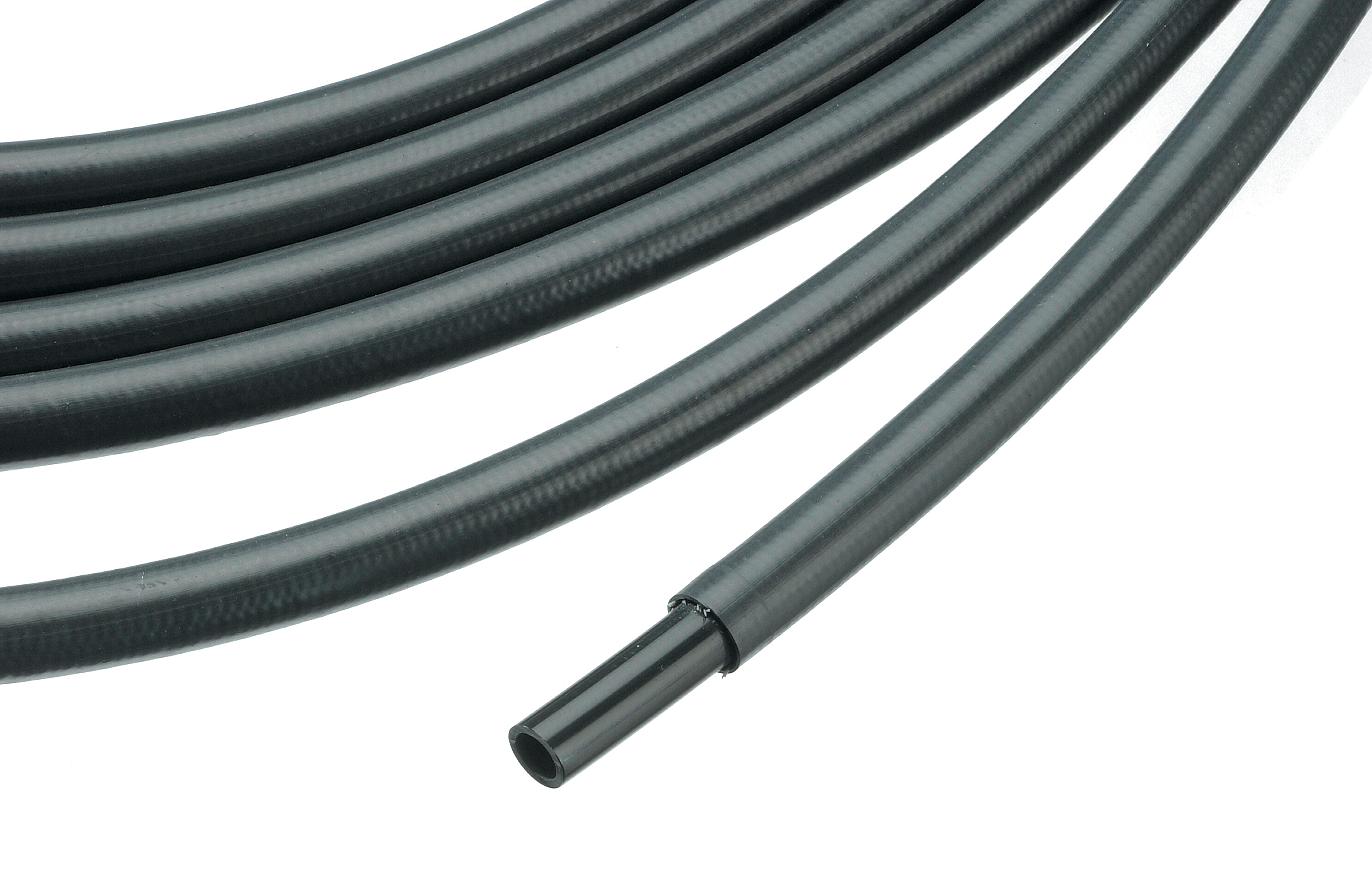 Triple layer anti-spark coated polyamide tubes (100 m coil) Polyamide hoses (PA)