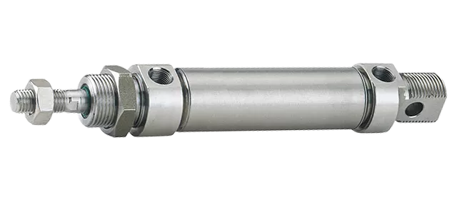 Pneumatic cylinder ISO 6432 in stainless steel SENGA