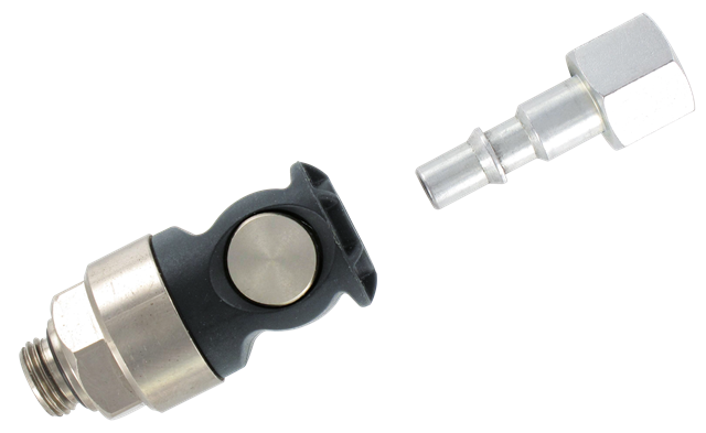 Quick-connect safety couplings in resin ISO-C SENGA