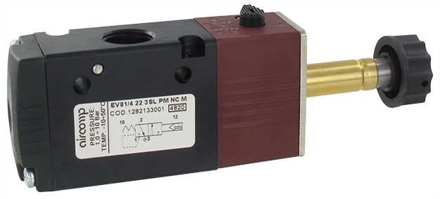 Distributeurs électro-pneumatiques 3/2 NF-NO 128 SENGA