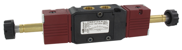 Distributeurs électro-pneumatiques 5/2 bistables 5/3 125 (G1/8'' G1/4'' - 800 Nl/min) SENGA