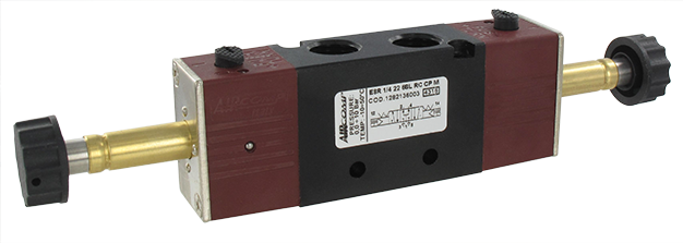 Distributeurs électro-pneumatiques 5/2 bistable 5/3 128 (G1/4'' - 650 à 1000 Nl/min) SENGA