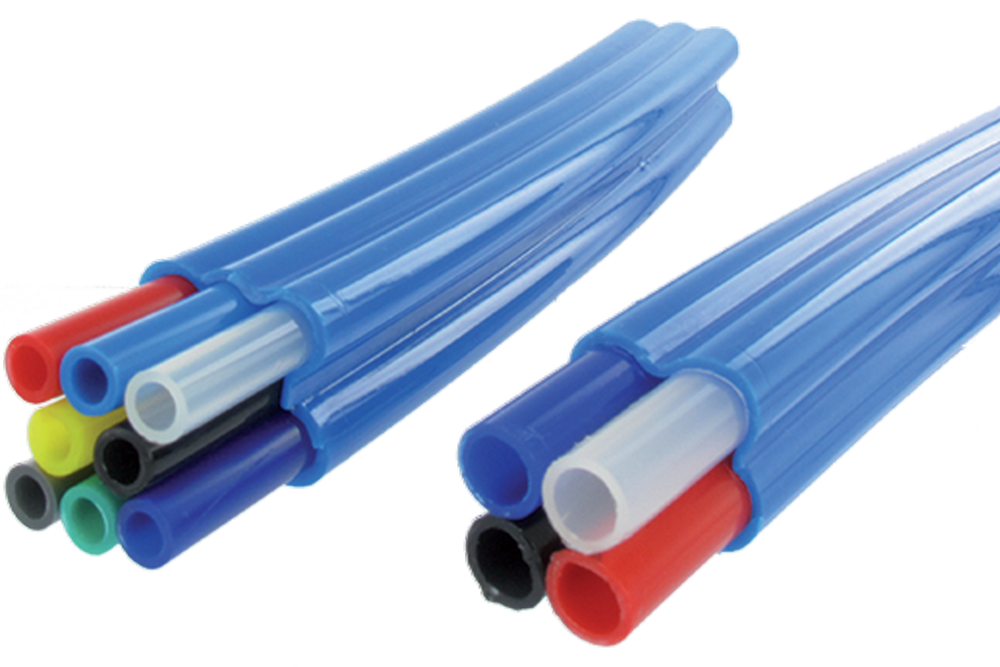 Polyamide multihoses for compressed air