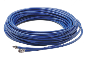 Equipped extension hose