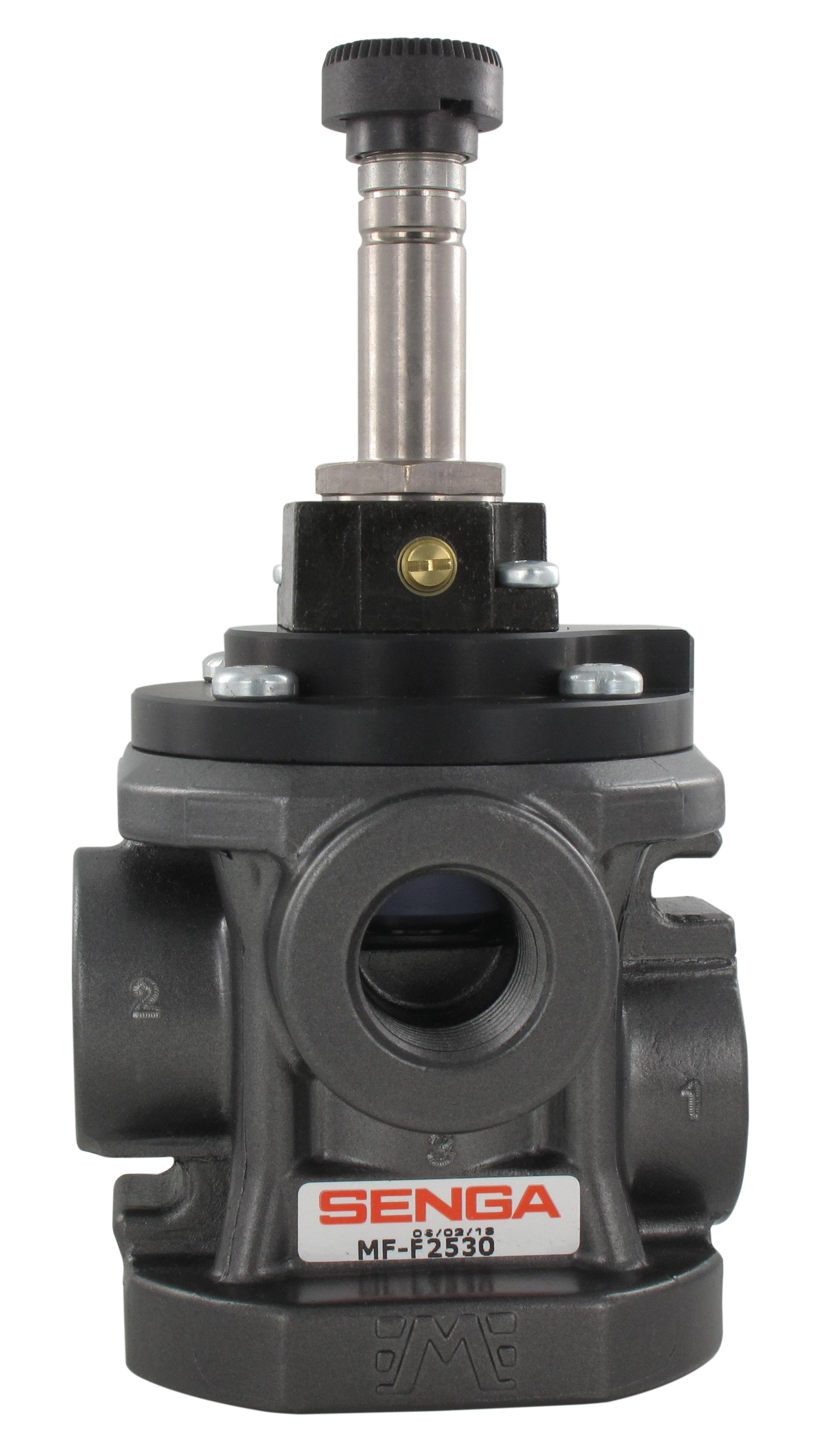 MF - 3-way poppet valves for compressed air/vacuum - SENGA