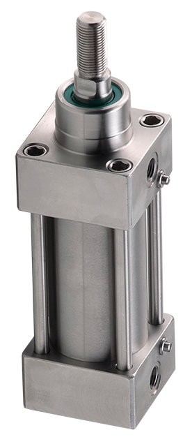 Stainless steel pneumatic cylinders ISO 15552 - AX series