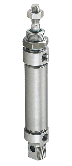 Stainless steel ISO 6432 pneumatic cylinders - AU series SENGA