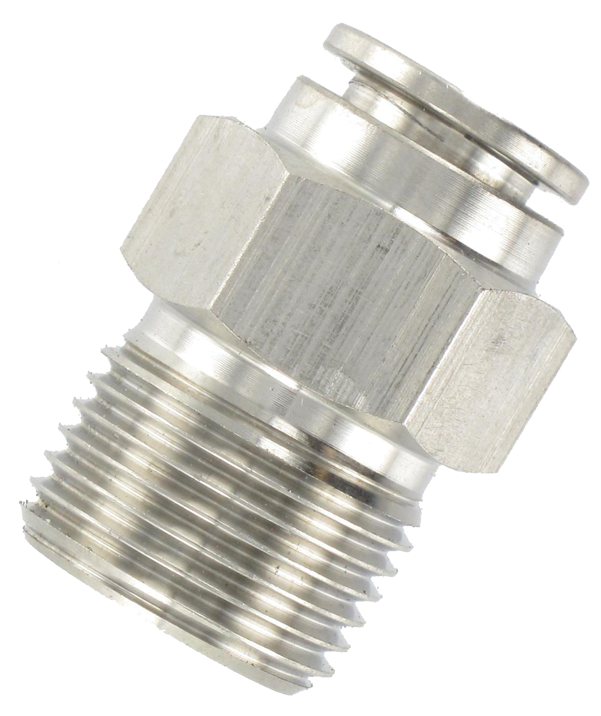 Push-in standard fittings in stainless steel
