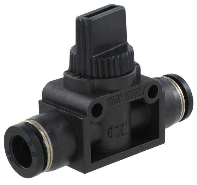 Technopolymer valve for compressed air
