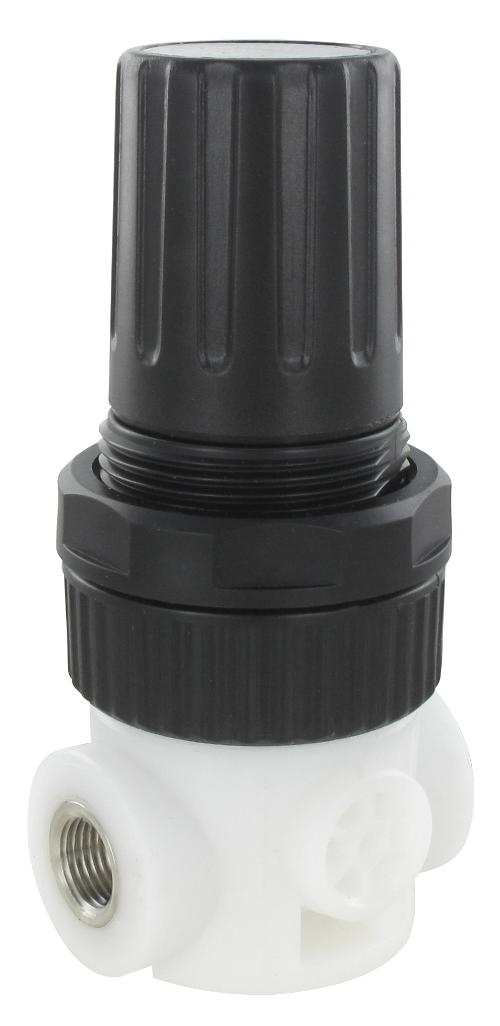 Micro régulateur pression inox sans relieving précision 1/8\" 0-8 bar (eau) Composants pneumatiques