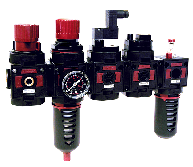 052 - G1/2\" compact - Modular series for compressed air treatment Pneumatic components