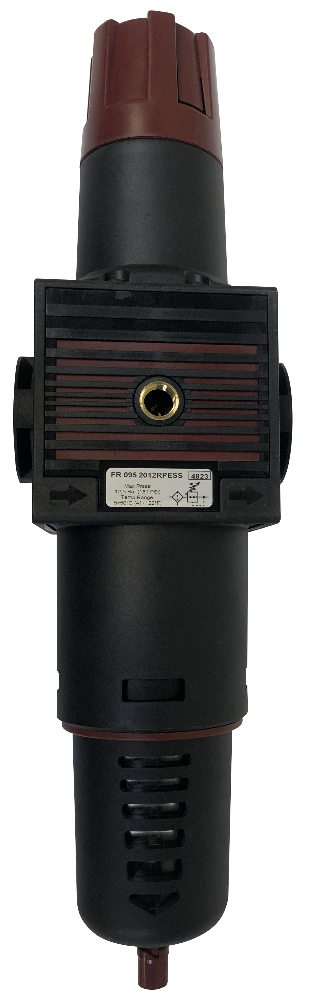 Filtre Régulateur  0-12,5 bar G1'' pour air comprimé Composants pneumatiques