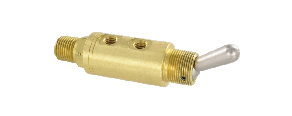 Plastic lever valve M5 5/3 Pneumatic lever switches