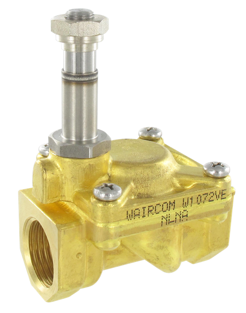 2-way solenoid valves G1/2 DN12 FPM W - Solenoid valves for industrial use