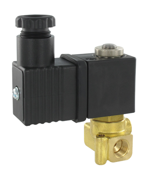 2-way solenoid valves G1/8 - direct operated
