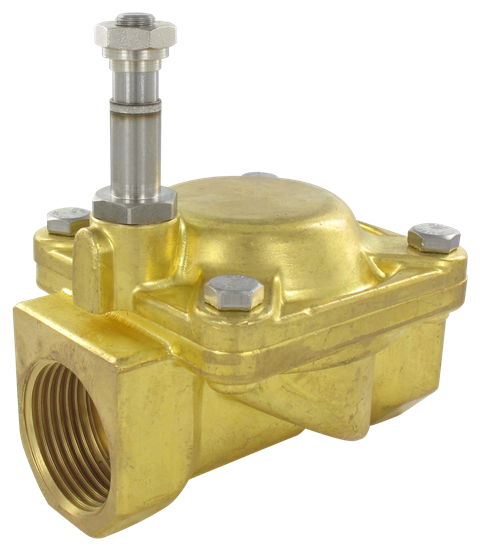 2-way solenoid valves G1" DN24 FPM W - Solenoid valves for industrial use