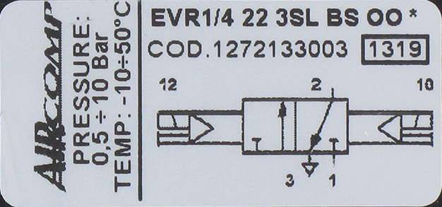 3/2 bistable electro-pneumatic dual control valve (G1/4\") Pneumatic valves