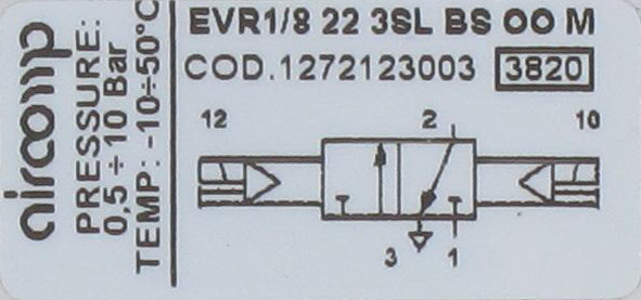3/2 bistable electro-pneumatic dual control valve (G1/8\") Pneumatic valves