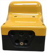 5/2 1/4'' monostable pneumatic pedal with metal protection Pneumatic valves