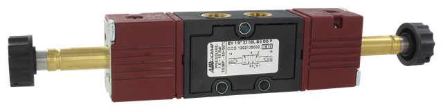 5/2 bistable - 5/3 (G1/8\") dual solenoid operated valves for compressed air Pneumatic valves
