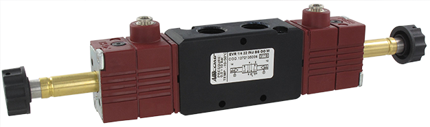 5/2 bistable - 5/3 (G1/8''-G1/4'') solenoid operated valves Pneumatic valves