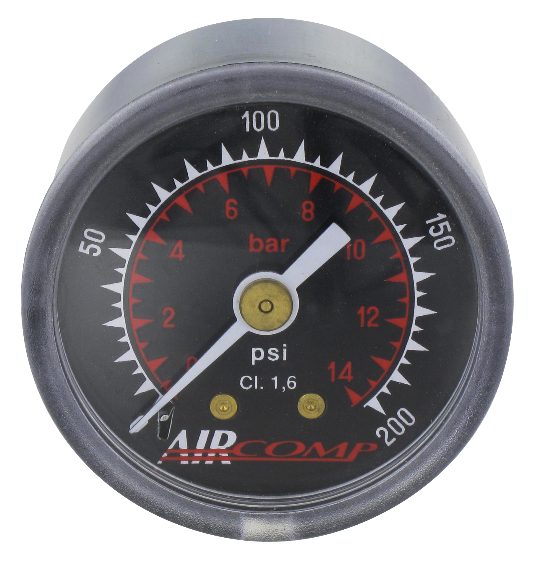 ABS pressure gauge D.40 18N 0-200 PSIG