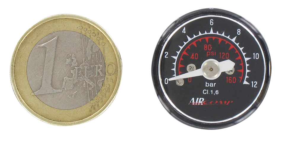 ABS pressure gauge dia 25 0-12 bar Pneumatic components