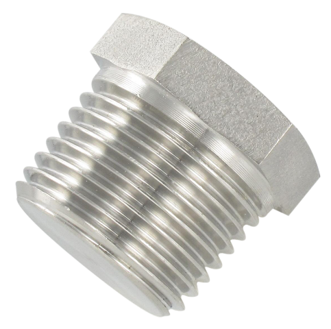 AISI 316Ti stainless steel tapered male plug 1/4 Standard fittings