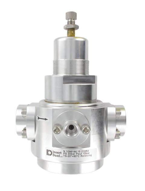 Aluminum pressure regulators for compressed air (0.8 to 15 bar) FRL - metal series 210 (G3/4'' - G1'')