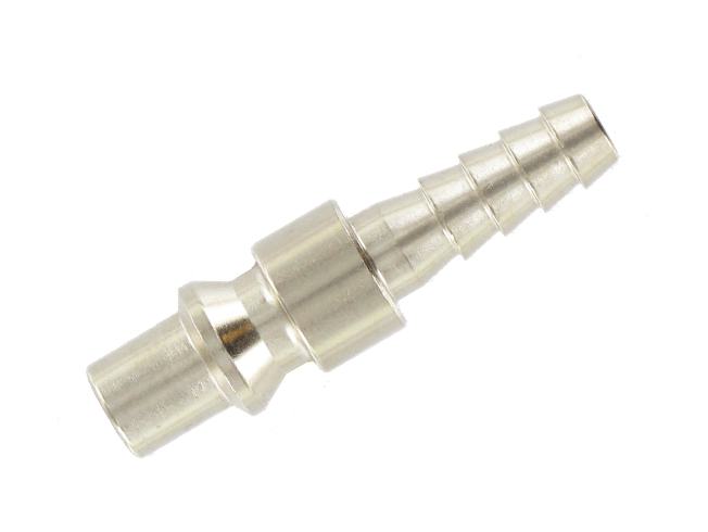 ARO 210 profile barb connector plugs D5,5 mm in nickel plated brass