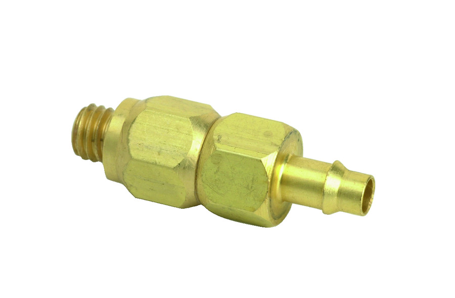 Barbed fitting 10-32 T.1/8ID swivel brass Pneumatic valves