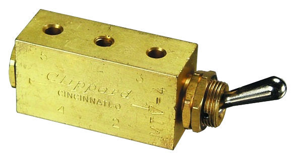 Brass switch 5/2 #10-32 Pneumatic valves
