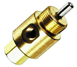 Brass valve 2/2 NC M5