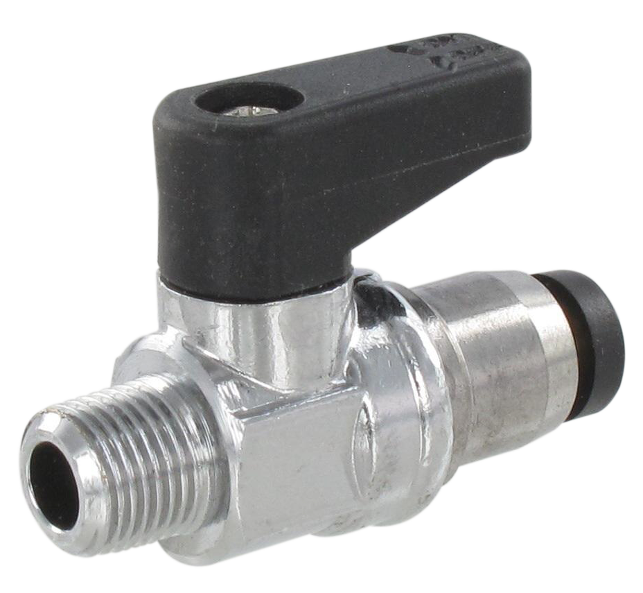 BSP male threaded ball valve with push-in connection 4-1/8M Fittings and couplings