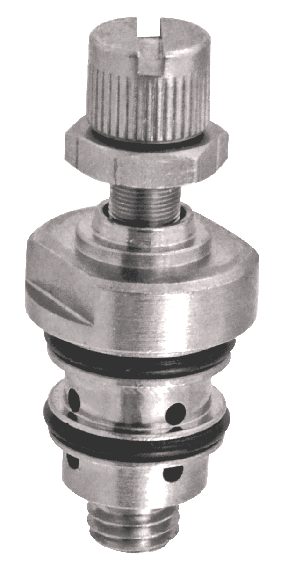 Button regulator cartridge Pneumatic valves