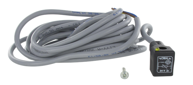 Connecteur à câble LED 15mm 24 V longueur 3m Accessoires pour îlots de distributeurs pneumatiques MP 160