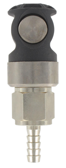 Coupleur pneumatique sécurité plastique ISO-C cannelée T.6 DN5.5 mm Coupleurs/Raccords rapides de sécurité technopolymère