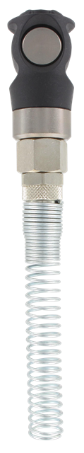 Coupleur pneumatique sécurité plastique ISO-C coiffe+ressort T.12/10 DN8 mm Raccords et coupleurs