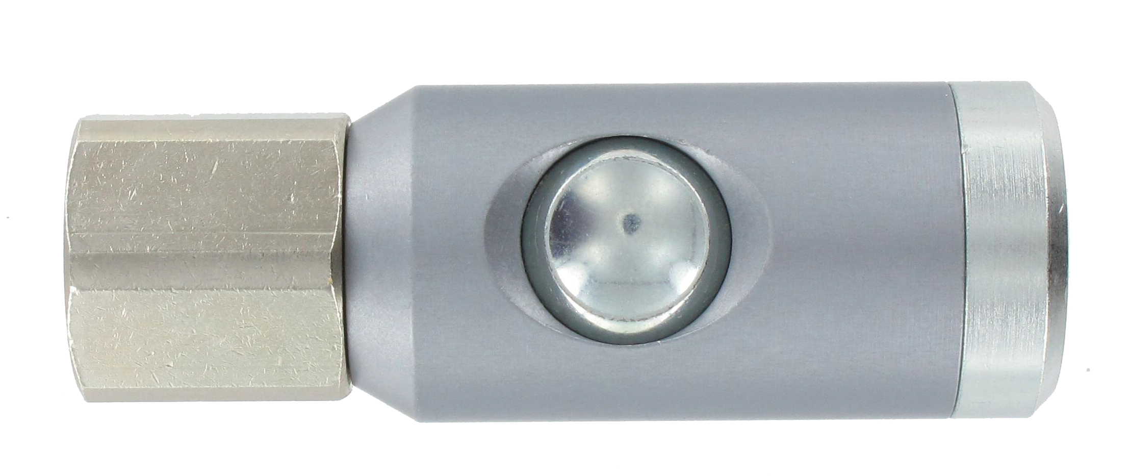 Coupleurs sécurité ISO-B femelle cylindrique passage 8 mm Raccords et coupleurs