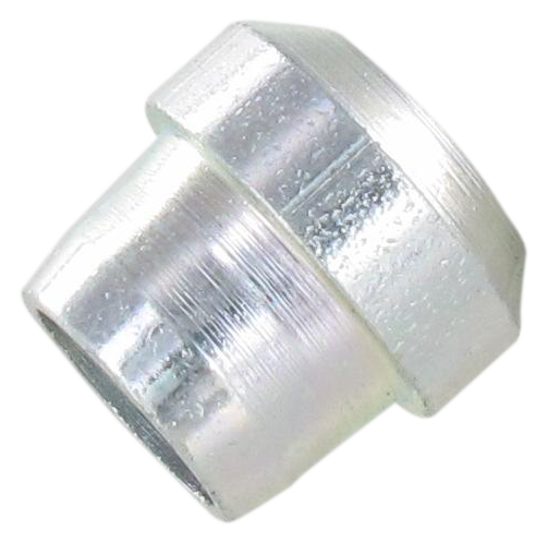 Crimp ring in galvanised steel T.8