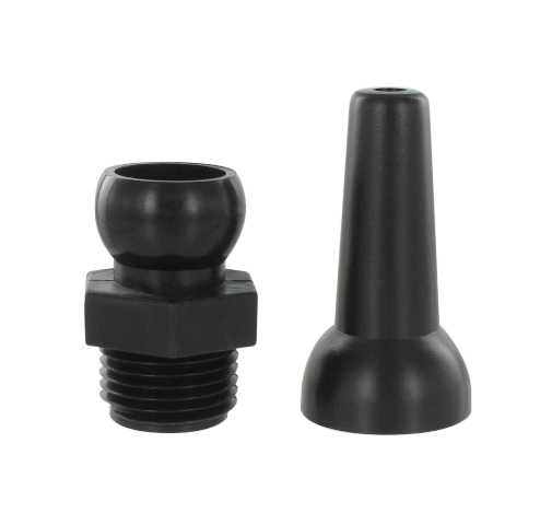 D5mm nozzle + 1/2\" connector (Øint.12mm tube) for EUROFLEX flexible tube Fittings and couplings