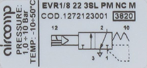 Distributeur à commande électro-pneumatique 3/2-G1/8  Distributeurs pneumatiques en ligne