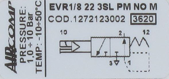 Distributeur à commande électro-pneumatique 3/2-G1/8  Distributeurs pneumatiques en ligne