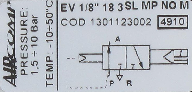 Distributeur à commande électro-pneumatique 3/2-G1/8  Distributeurs pneumatiques
