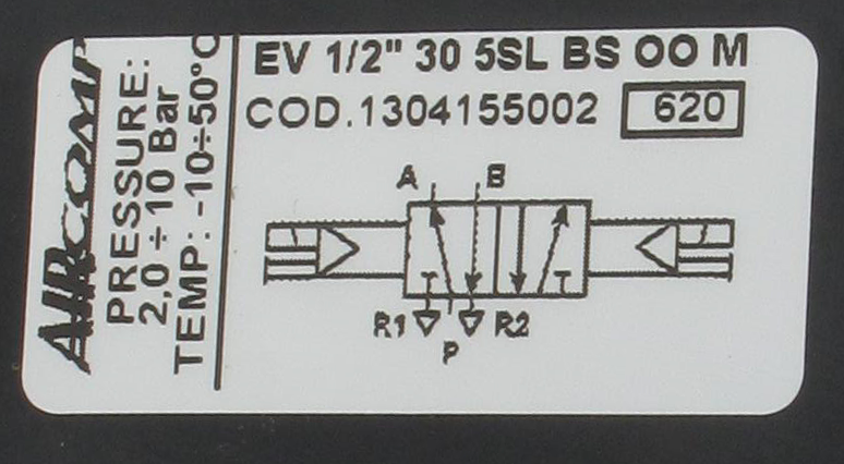 Distributeur à commande électro-pneumatique 5/2-G1/2 bistable Distributeurs pneumatiques